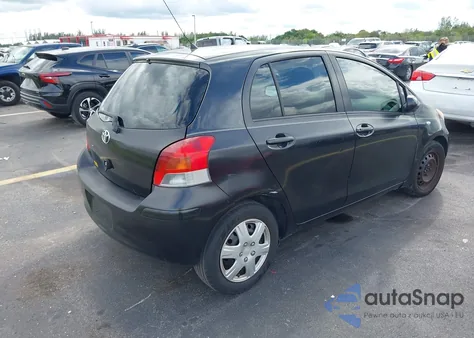 2009 Toyota Yaris z USA, uszkodzony, nr VIN JTDKT903395254218